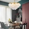 Pingente moderno luzes de metal arte de vidro sala de estar ramo de árvore pendurado lâmpada de cozinha acessórios decoração lustre lustre