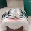 31 -миллиметровые бриллианты женские часы Ladies Rolejes Watch -Just Sapphire 18k Rose Gold Автоматическое движение механическое устричное юбиле 303w