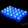 Bougie électronique Lumière LED Simulation Lumières Anniversaire De Mariage Sans Flamme Clignotant Électron Bougies En Plastique Décoration De La Maison BH5505 TYJ