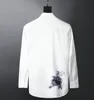 luxurys 디자이너 남자의 여성 비즈니스 드레스 캐주얼 셔츠 남성 긴 소매 스트라이프 슬림 맞는 Masculina 와인 사회 남성 티셔츠 패션 M-3XL # 07