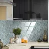 Adesivos de parede Telha de cristal Terrazzo Textura adesivo à prova d 'água decoração de cozinha home pegatinas de pared