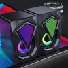 Creative desktop computer mini speakers 2.0 game pair box usb luminous RGB wired small speaker