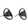 1 PIN typu Hook Earpiece PTT Earpiece Motor Mikrofon Talkabout Portable Radio TLKR T3 T4 T60 T80 MR350R Walkie