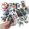 50Pcs-Pack Funny Movie Film Fun Vinyl Sticker Waterproof Stickers for Bottle Laptops Car Planner Scrapbooking Phone Cup Macbook Wardrobe Wall Door Organizer Decal