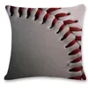 American Football Baseball Rugby Series Cushion Cover Cotton Linen Pillowases Home Decorative Pillow For Sofa Car Cojines Cushion 2328