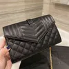 Kobiety luksusowe torby projektanci 2021 torebki kwadratowe LOULOU hbp torba na łańcuszku prawdziwa skóra o dużej pojemności na ramię pikowana messenger wysokiej jakości