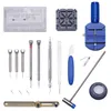 Titta på reparationsverktyg Kit Watchmaker Box Set Back Case Cover Opener Remover Pin Band Spring Bars Strap Link Pins Steel Tool Men Ladie303p