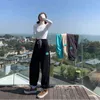 HOUZHOU Harajuku Gray Sweatpants Joggers Women Thick Fleece Winter Hip Hop Loose Harem Pants Korean Style Sports Streetwear 211218