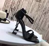 2021 고품질 디자이너 Womens 발 뒤꿈치 나이트 클럽 파티 웨딩 럭셔리 블랙 레드 슬라이드 가리키는 발가락 펌프 드레스