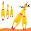 Screaming Chicken Squeeze Sound Toy Animaux Chien Jouets Produit Shrilling Décompression Outil Squeak Vent Chickens Fidget Toys