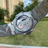 Super Zegarki 300 Montre De Luxe 40mm Wielofunkcyjny Ruch importowany Fine Steel Case and Watchband Mens Watch