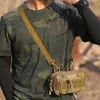 Molle riem Tactische Cellphone Taille Tas Tools Eerste Aid Pouch Black Extension Pocket Hunting Camping Wandeling Accessoires Q0721