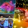 DreamColor LEDストリングライト16.4ft 32.8フィート防水wifi RGBストリップライトUSB電源音のミュージック同期フェアリークリスマスホーム結婚式パーティーデコレーション