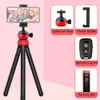 holder Portable Flexible Rubber Octopus Tripod For Gopro Camera Phone Accessories With Control iPhone Canon Nikon Holder NE071