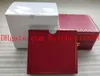 High Quality Boxes WSBB0026 Watch Classic Red Original Box Papers Leather Card Boxs Handbag For Baignoire Tonneau 2824 7750 Watche2670