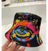 Fashion Bucket Hat Basketball Cap for Man Woman Street Ball Caps Brim Leisure Hats Graffiti Peculiar Highly Quality Big Brim Trend2976498