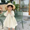 Детская весна Новое Пухлое платье Девушка День Рождения Принцесса Девочка Одежда 210331