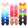 20 Farben Solide Bowknots BB Haarspangen für süße Mädchen Haarspange Haarnadeln Kopfbedeckung Kinder Haarschmuck