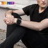 Skmei Top Luxury Fashion Sport Watch Mężczyźni Ze Stali Nierdzewnej Zegarek Zegarki Odliczanie LED Wyświetlacz Zegarek Reloj Hombre 1369 Q0524