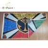 Tomorrowland Festival-Flagge, 3 x 5 Fuß (90 x 150 cm), Polyester-Flaggen, Banner-Dekoration, fliegende Heimgarten-Festgeschenke