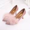 Stiletto Heels Dress Shoes Pointed Toe Fashion Work Shoes 9cm Women Spring and Autumn