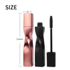 15ml eyelash tube mascara kräm injektionsflaska / behållare tom flaska rose guld mascara prov packning bärbar svart återfyllningsbar ccd13510