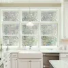 3D dekorative Sichtschutz-Fensterfolien, selbstklebend, für UV-blockierende Hitze, für Glas, Regenbogen-Aufkleber für Zuhause, Wohnzimmer, Schlafzimmer