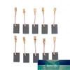 10pcs Graphite Copper Motor Carbon Brushes Set For Electric Hammer 6*8.5*13.5mm Factory price expert design Quality Latest Style Original Status