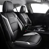 أغطية مقعد السيارة المخصصة لـ Mazda 3 Cars Protector Cover Whight Quality Leather Automobiles Luxury Non-Slip Auto AccoSories203Q