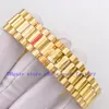 8 Color Men's Automatic 3255 Watches Men Black Dial 40mm Day Day Day Yellow Gold Rose Gold 228348RBR 228398TBR EW FACT294W