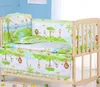 Ensembles de literie Muduo 5pcs / set Cartoon Animal bébé lit de lit de lit pour le bébé Borns Set Cotton Children's Protector Room Dec