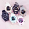 Elektronische neue G-Stil Shock Digitaluhr Unisex Sportuhren wasserdicht stoßfest weibliche Uhr LED Männer bunte Armbanduhr269U