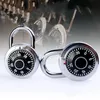 Härdad stål Shackle Dial Combination Bagage Lock Lock Security Hänglås för verktygslådor Garderob Anti-thyt av1734