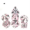 7pcsset Metal Dice Cool Eagle Series Game Polyhedral Play Dices مع Packagea24 A257248341