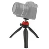 DSLR kamera akıllı telefonlar için 1/4 vidalı selfie çubuğu olan taşınabilir mini tripod montaj projektör braket tutucu