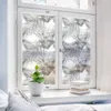 Adesivos de janela impermeabilizada de vidro fosco de fosca de filme de privacidade de decoração caseira de decoração de banheiro adesivo de circulação auto-adesivo