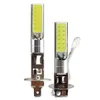 Antibrouillard COB H1 H3 10W 12V LED Phare Voiture Conduite Ampoule Super Lumineux Blanc Lampe Phare