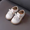 赤ちゃんの本革の靴の子供タッセルシングルプリンセスファッション秋の柔らかい男の子のパフォーマンス210713