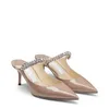 Kl￤dskor lyxiga sandal kvinnors pumpar bing toffel elegant h￶gklack