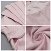 Été gratuit rose tube robe top sans manches licou drapé moulante mini sexy soirée robes 210524