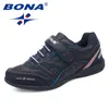 BONA Classics Style Children Casual Shoes Hook & Loop Boys Shoes Outdoor Walking Jooging Sneakers Comfortable 211022