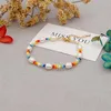 Fashion Vintage Bohemian Stained Glass Imitation Pearl Couple Bracelet Men And Women Party Jewelry Beaded Strands6261791