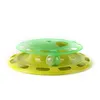 Cat Toys Pet Toy Tower Ball Dish Disc Intelligence Amusement Training Plate Game Play Turntable