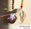 AB Color Crystal Sun Catcher Decorazione del giardino Finestra Prato Farfalla Libellula Appeso Prisma Arcobaleno Creatore Ciondoli con perline Ciondolo lampadario