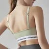 Sous-vêtements de sport pour femmes, Anti-Vibation, façonnant, Push-up, beauté du dos, lettres, soutien-gorge d'entraînement, tenue de gilet de Yoga