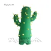 Costume de Cactus gonflable de marche, modèle de plantes portables personnalisées, costumes de Cactus gonflables de 2m de hauteur pour la décoration de défilé