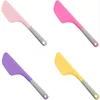 Grand grattoir de cuisson de crème en Silicone, outils de pâtisserie, mélangeur de beurre antiadhésif, épandeur plus lisse, spatule résistante à la chaleur DB679