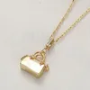 Женское подвесное золото ожерелье свет роскошный персонализированный пункт моды универсальный день Святого Валентина подарок сувенир для друзей и любовников