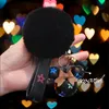 Pu läder favorit mus tecknad kawaii nyckelchain söt väska pendel mode par Tillbehör Personlighetsbil Plush Keychain4283554