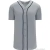 Personnaliser Baseball Jerseys Vintage Blank Logo Cousu Nom Numéro Bleu Vert Crème Noir Blanc Rouge Hommes Femmes Enfants Jeunes S-XXXL 14B85